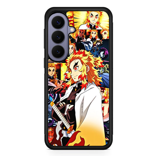 Rengoku Kyojuro Part of Momment Samsung Galaxy S26 Case | Durable Rubber Case for Samsung Galaxy S26