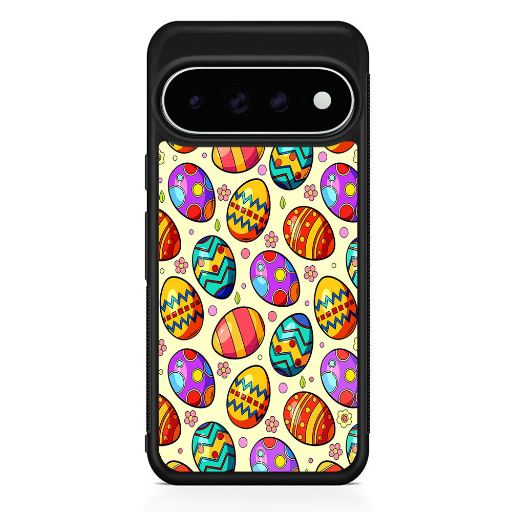 Easter Eggs Colorful Pattern Google Pixel 11 Pro XL Case - Custom Design Protective Case