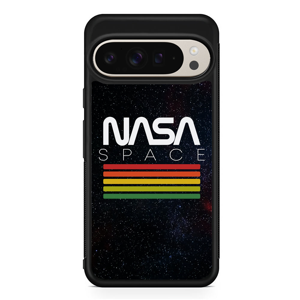 Nasa Space Strpe Colour Google Pixel 9 Pro Case | Slim Protective Cover