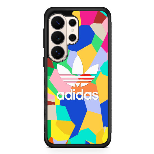 Adidas White on Canvas Samsung Galaxy S26 Ultra Case | Durable Samsung Galaxy S26 Ultra Phone Case