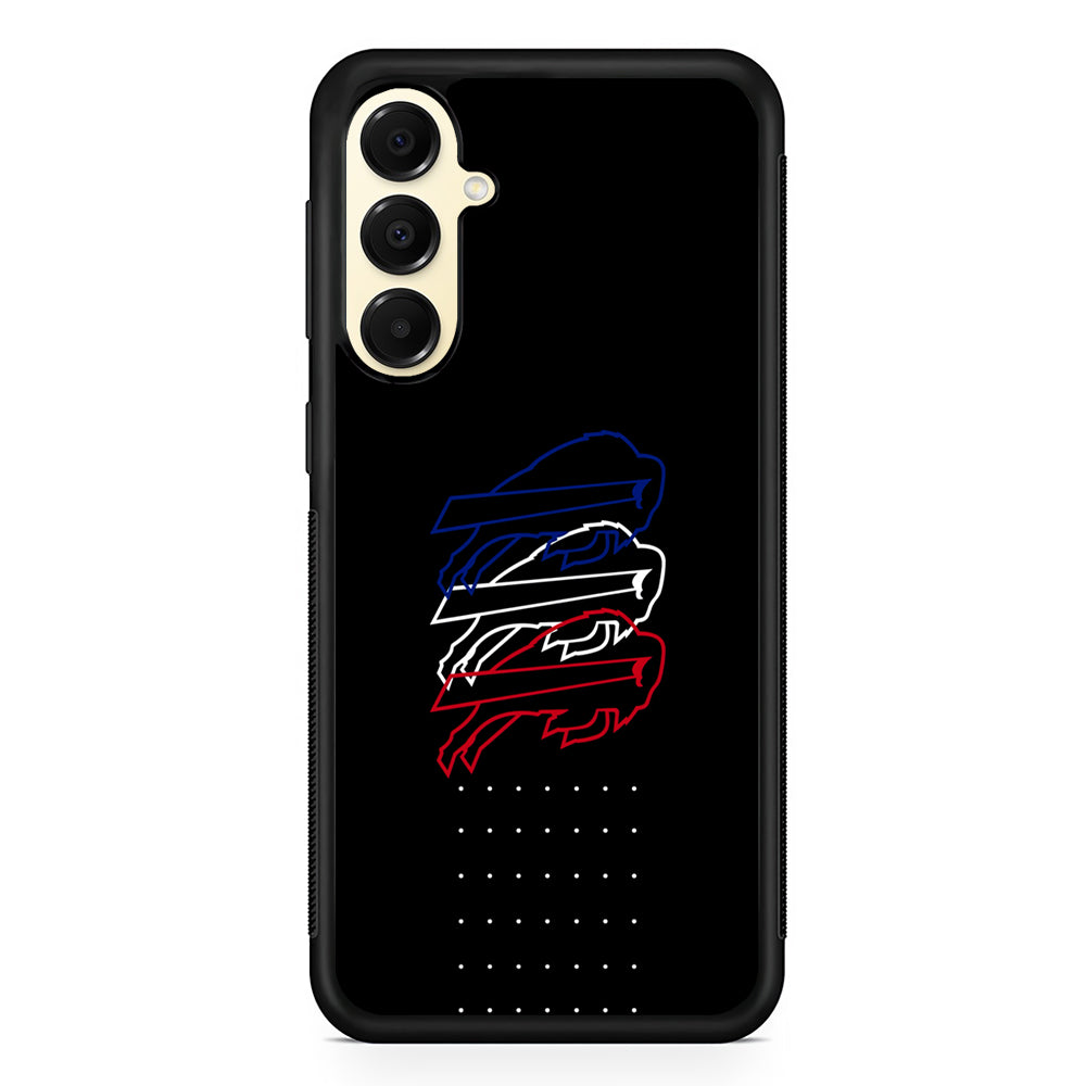 NFL Buffalo Bills Logo Samsung Galaxy A16 Case | Slim Rubber Samsung Galaxy A16 Case