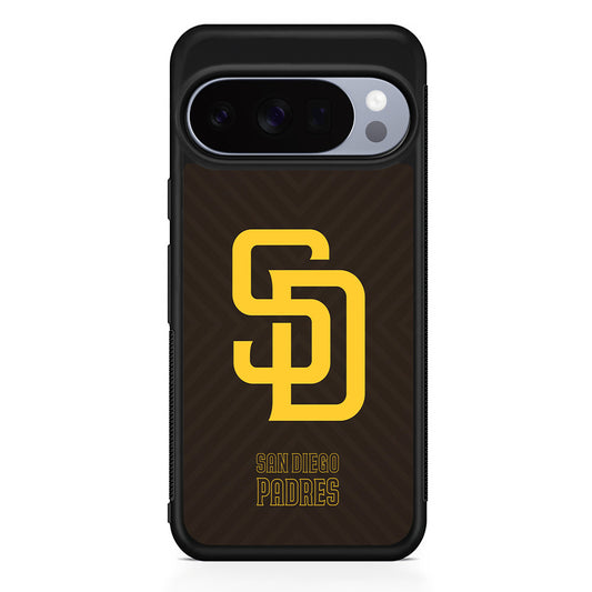 MLB San Diego Padres Team Google Pixel 10 Pro Case | Slim Google Pixel 10 Pro Rubber Case