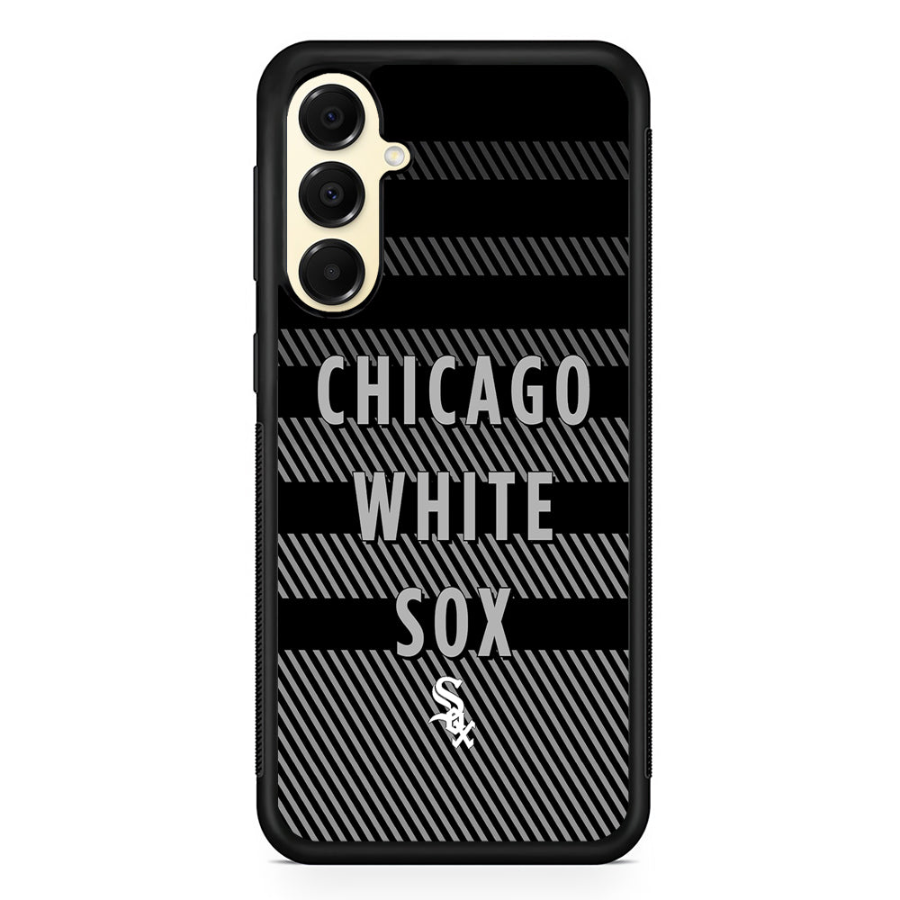 MLB Chicago White Sox Team Samsung Galaxy A16 Case | Slim Rubber Samsung Galaxy A16 Case
