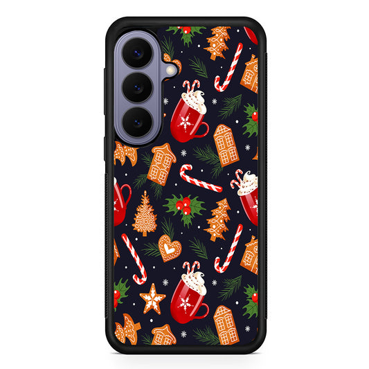 Christmas Ornaments Aesthetic Samsung Galaxy S26 Case | Durable Rubber Case for Samsung Galaxy S26