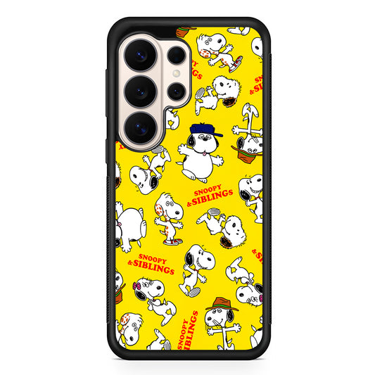 Snoopy and Siblings Dance Samsung Galaxy S26 Ultra Case | Slim Protective Case for Samsung Galaxy S26 Ultra