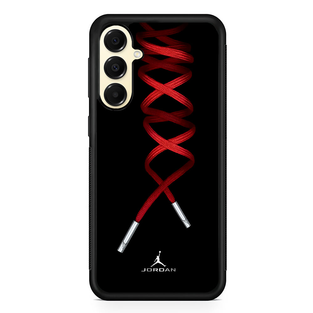 Air Jordan Red Line Samsung Galaxy A16 Case | Slim Rubber Case for Samsung Galaxy A16