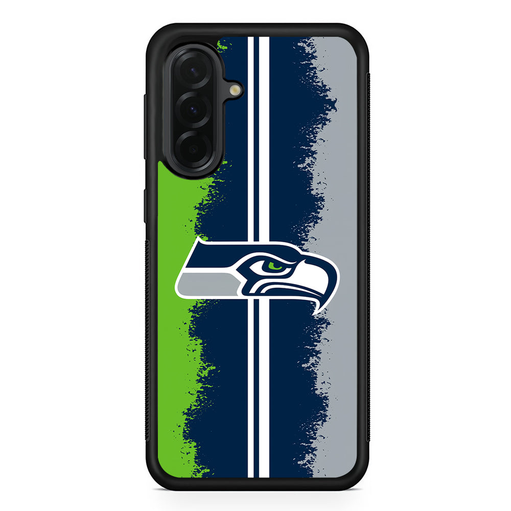 NFL Seattle Seahawks Team Samsung Galaxy A36 Case | Protective Rubber Cover