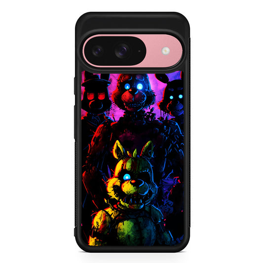 Five Nights at Freddy's Dreadful Google Pixel 9 Case | Google Pixel 9 Protective Rubber Case