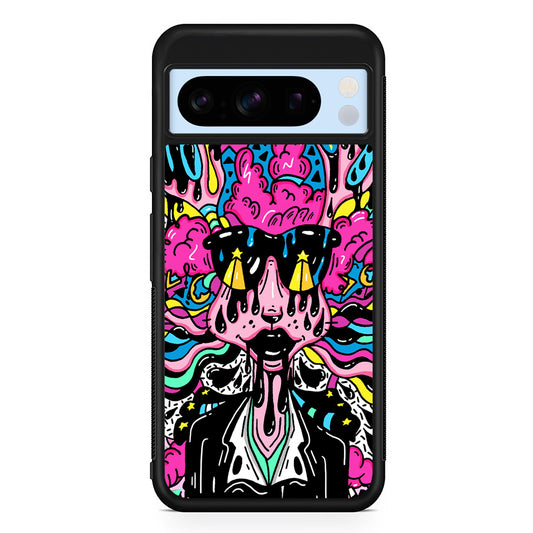 The Melted Lady Graffiti Google Pixel 8 Pro Case | Slim Rubber Case for Google Pixel 8 Pro