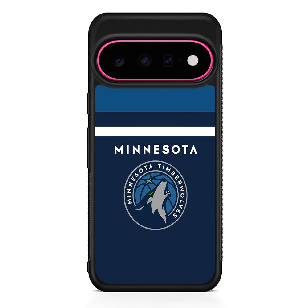 NBA Minnesota Timberwolves Jersey Google Pixel 11 Case | Slim Shockproof Cover