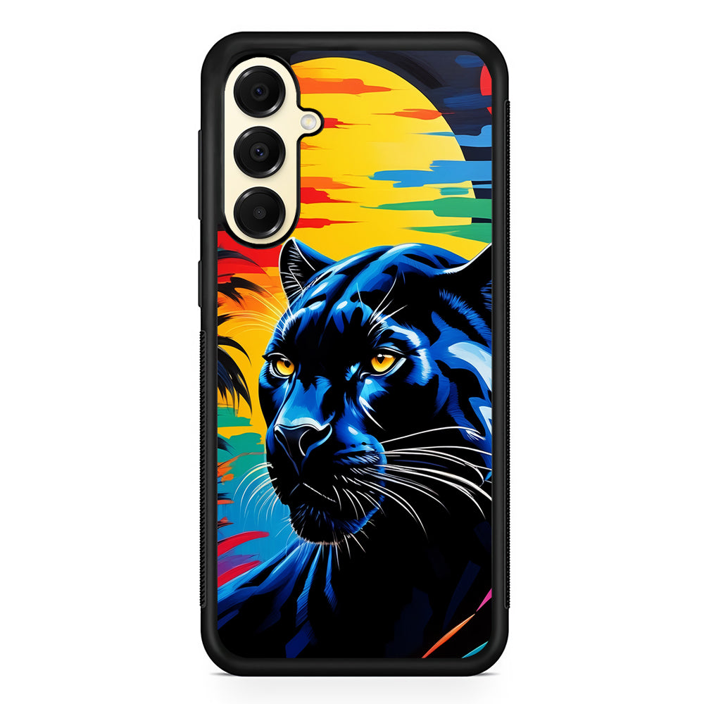 Black Panther At Dusk Samsung Galaxy A16 Case | Slim Rubber Samsung Galaxy A16 Case