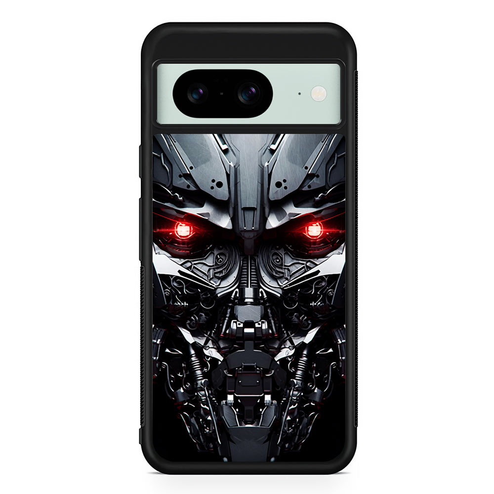Transformers Optimus Prime Face Google Pixel 8 Case | Durable Protective Cover for Google Pixel 8