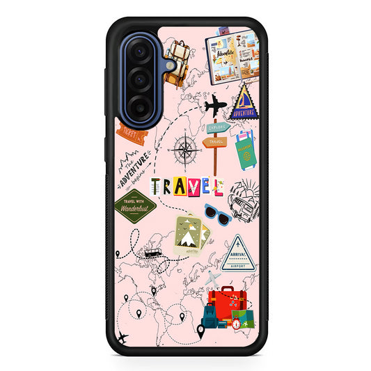 Travel and Adventure Tourism Samsung Galaxy A17 Case | Slim Protective Phone Cover