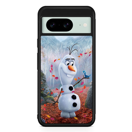 Olaf Frozen in the morning Google Pixel 8 Case | Durable Protective Cover for Google Pixel 8