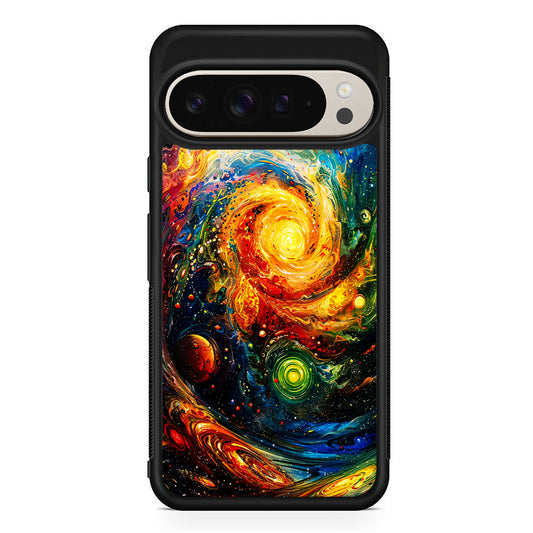 Cosmic Space World of Planets Google Pixel 9 Pro Case | Slim Protective Cover