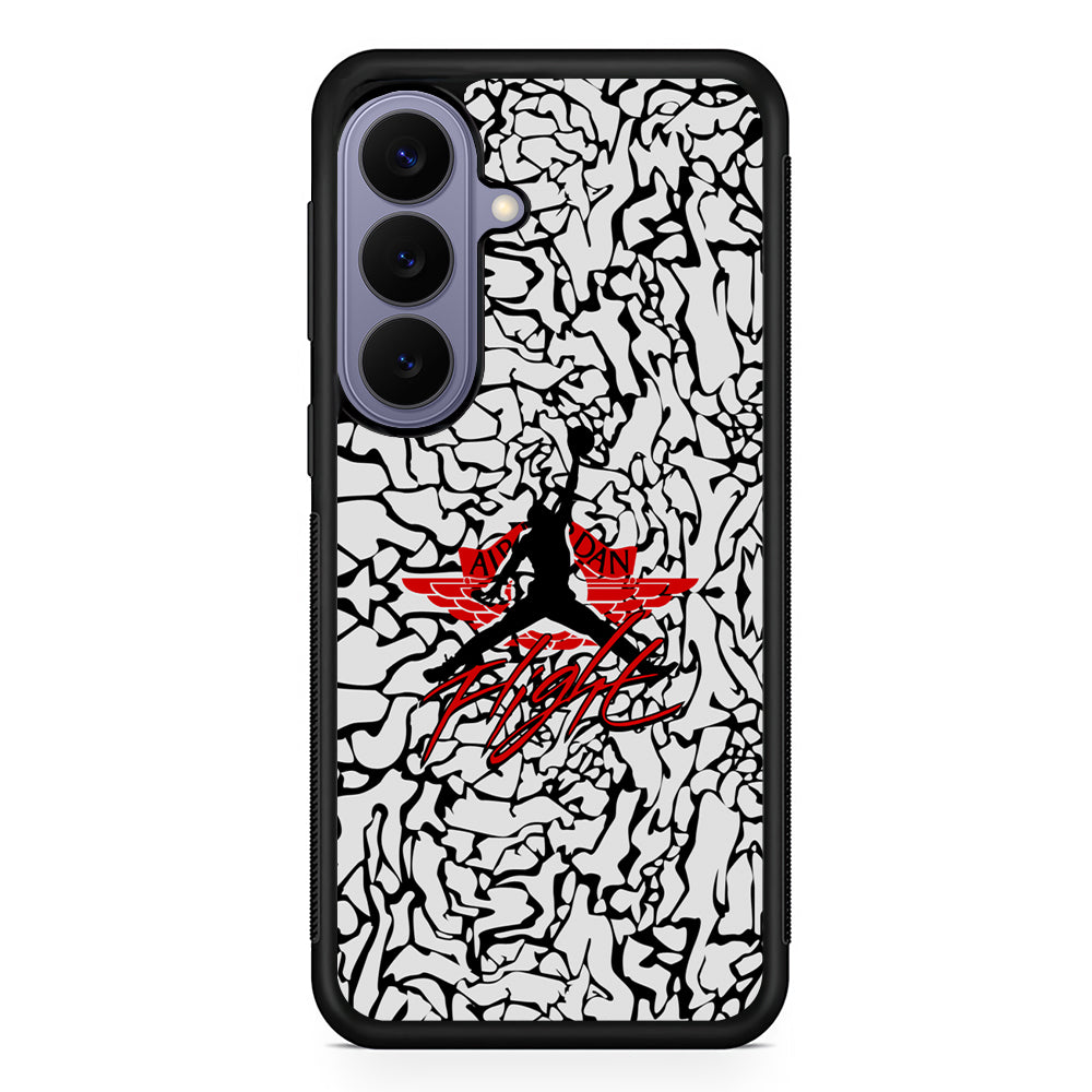 Air Jordan Endemic Patern Samsung Galaxy S26 Case | Slim Protective Rubber Case for Samsung S26