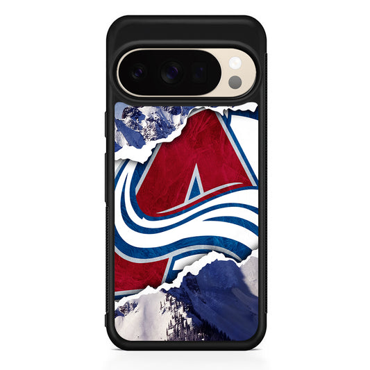 NHL Colorado Avalanche Mountains Google Pixel 10 Pro XL Case | Slim Google Pixel 10 Pro XL Protective Case