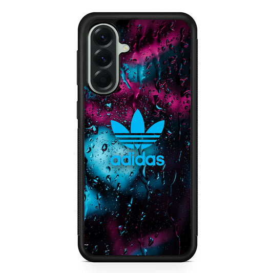 Adidas Blue Dew Samsung Galaxy A56 Case | Samsung Galaxy A56 Rubber Protective Case
