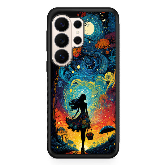 The Girl with The Moon Samsung Galaxy S26 Ultra Case | Slim Protective Case for Samsung Galaxy S26 Ultra