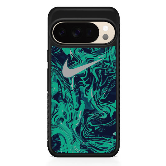 Nike Logo Tosca Marble Google Pixel 10 Pro XL Case | Durable Google Pixel 10 Pro XL Cover