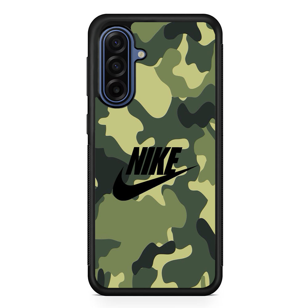 Nike Camo Fighter Samsung Galaxy A17 Case | Samsung Galaxy A17 Protective Rubber Case