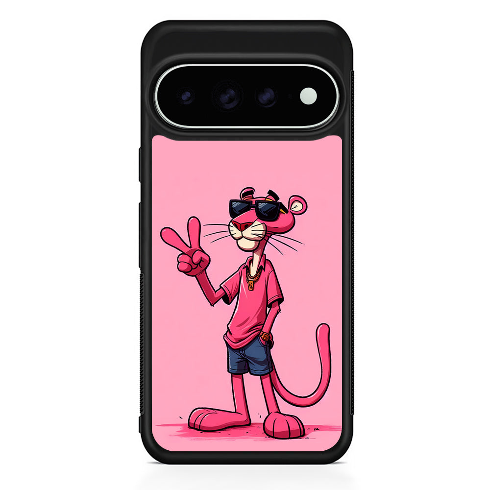 Pink Panther Wearing Glasses Google Pixel 11 Pro XL Case - Custom Design Protective Case