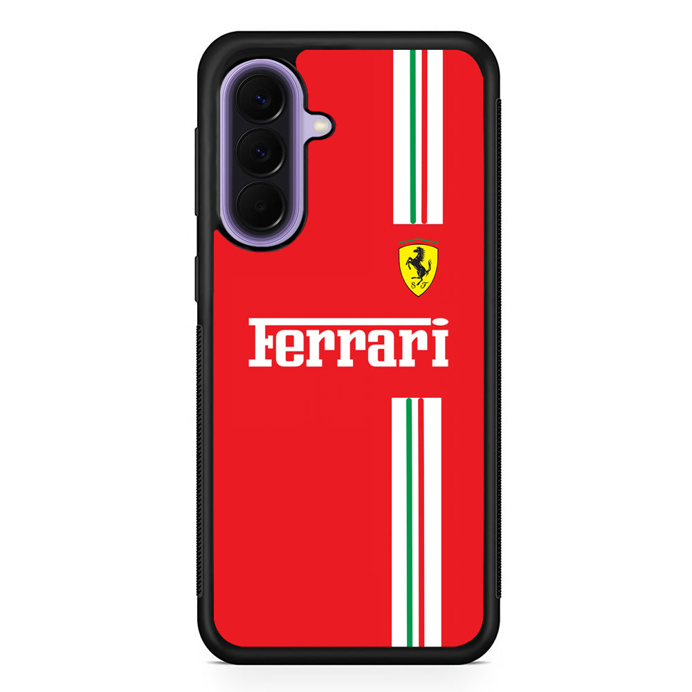 Ferrari Power Up Samsung Galaxy A57 Case | Slim Samsung Galaxy A57 Rubber Case