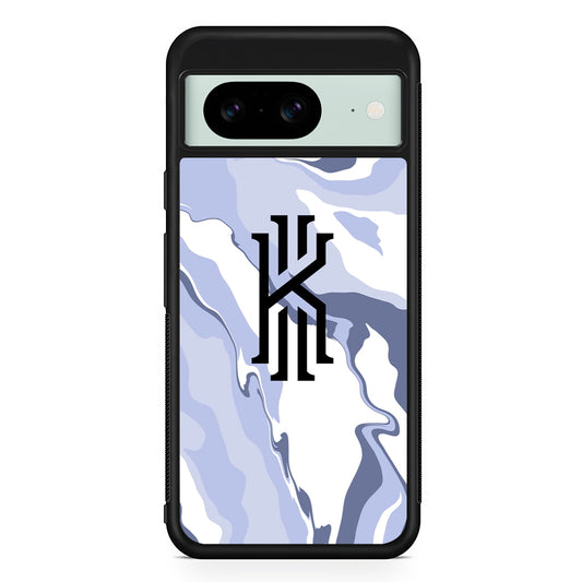 Kyrie Irving Marble Blue Vibes Google Pixel 8 Case | Durable Protective Cover for Google Pixel 8