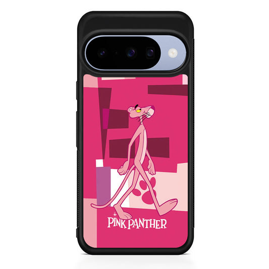 Pink Panther Walk Away Google Pixel 10 Case | Google Pixel 10 Rubber Protective Case
