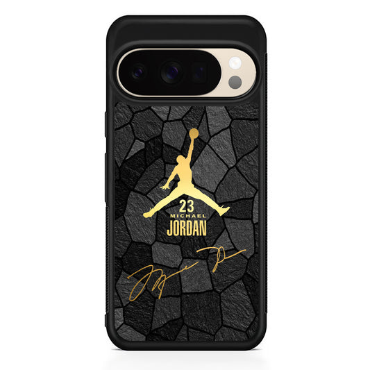 Air Jordan Golden Silhouette Google Pixel 10 Pro XL Case | Slim Google Pixel 10 Pro XL Protective Case