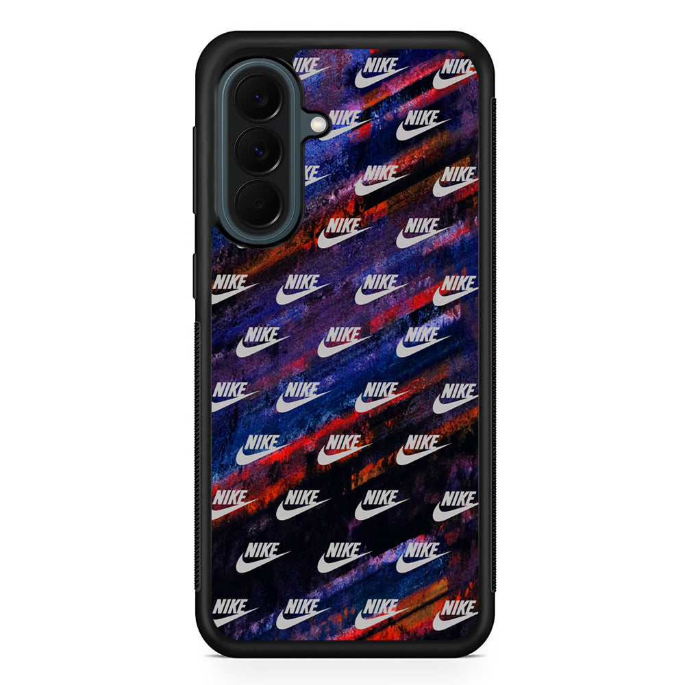 Nike Doodle Stripe Abstract Samsung Galaxy A37 Case | Samsung Galaxy A37 Rubber Phone Case