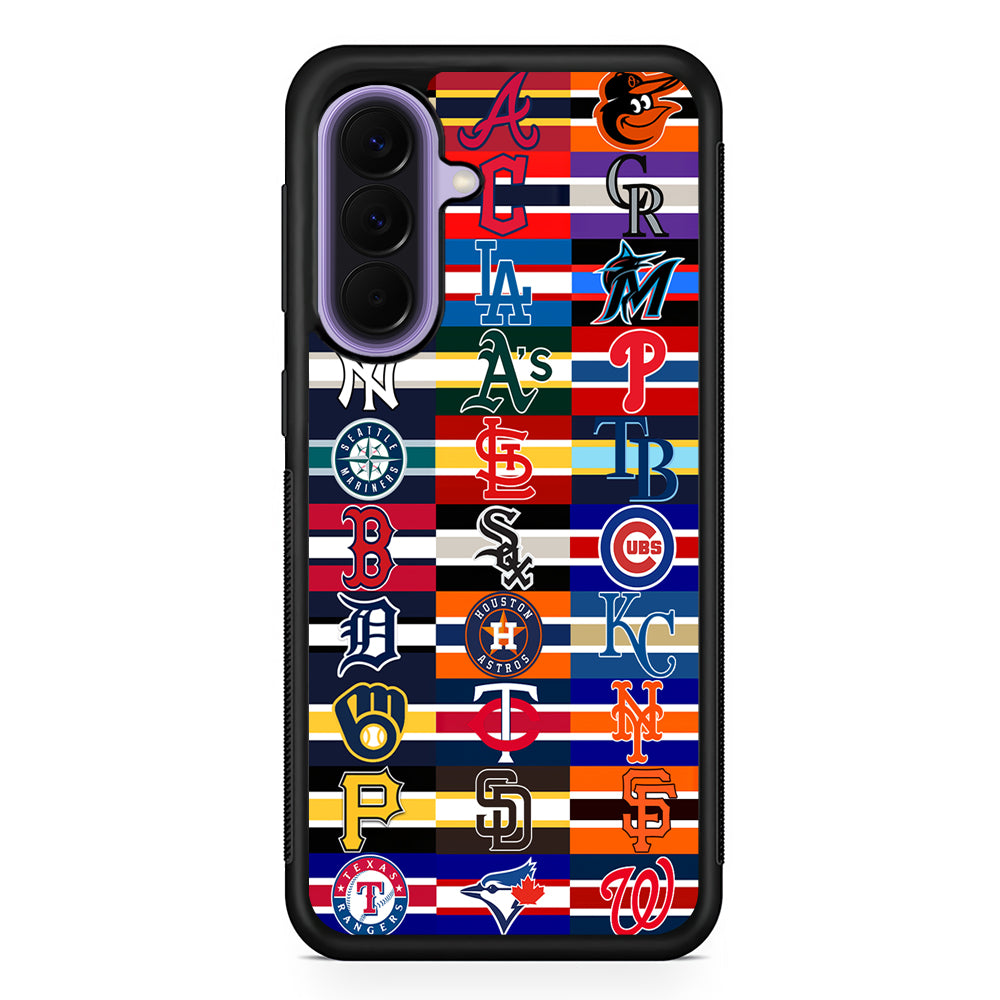 All MLB Teams Jersey Samsung Galaxy A57 Case | Slim Samsung Galaxy A57 Rubber Case