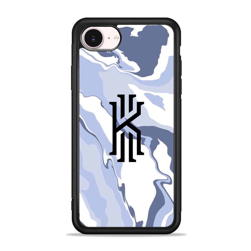 Kyrie Irving Marble Blue Vibes iPhone 17e Case - Silicone Case