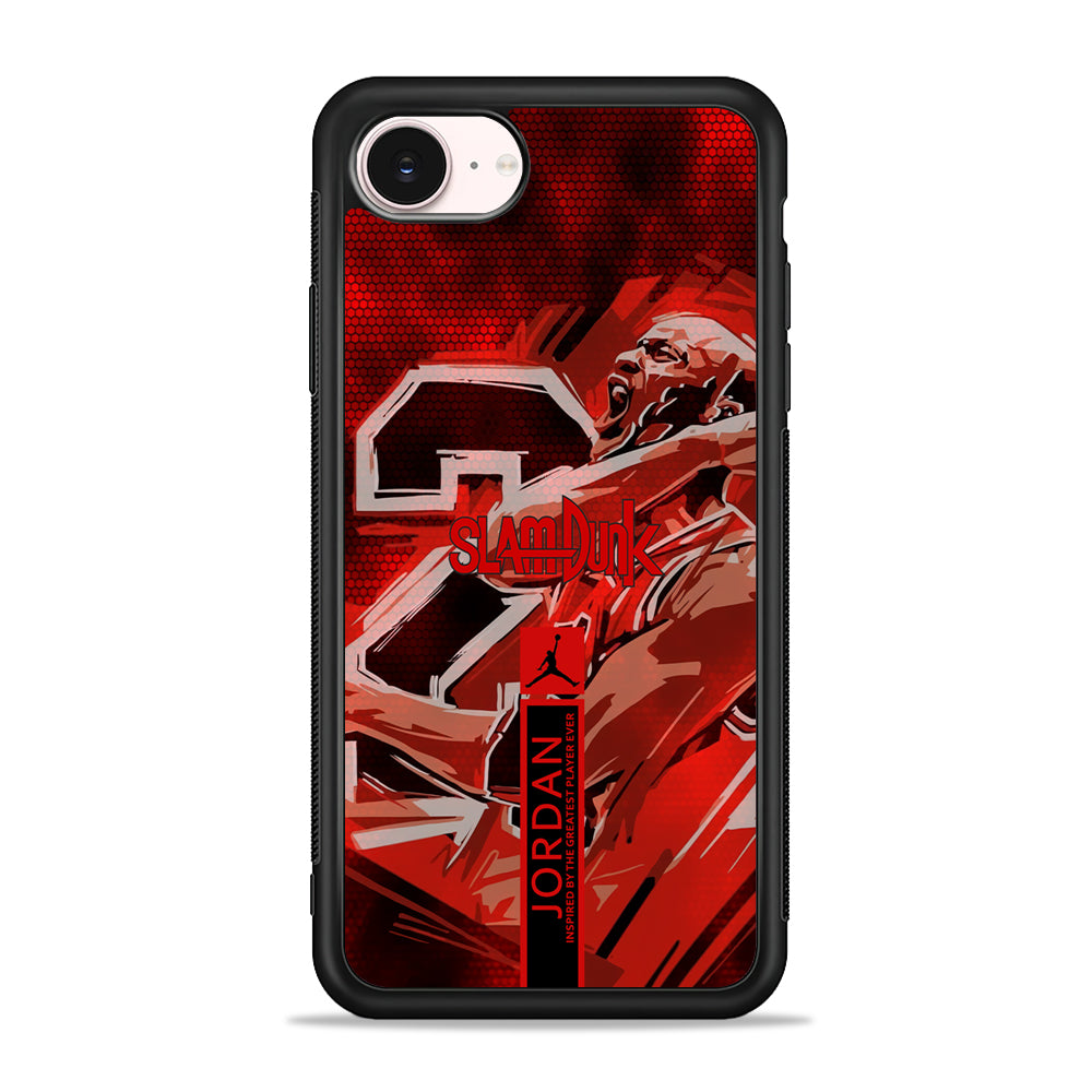Air Jordan Scream on Fighting iPhone 17e Case - Silicone Case