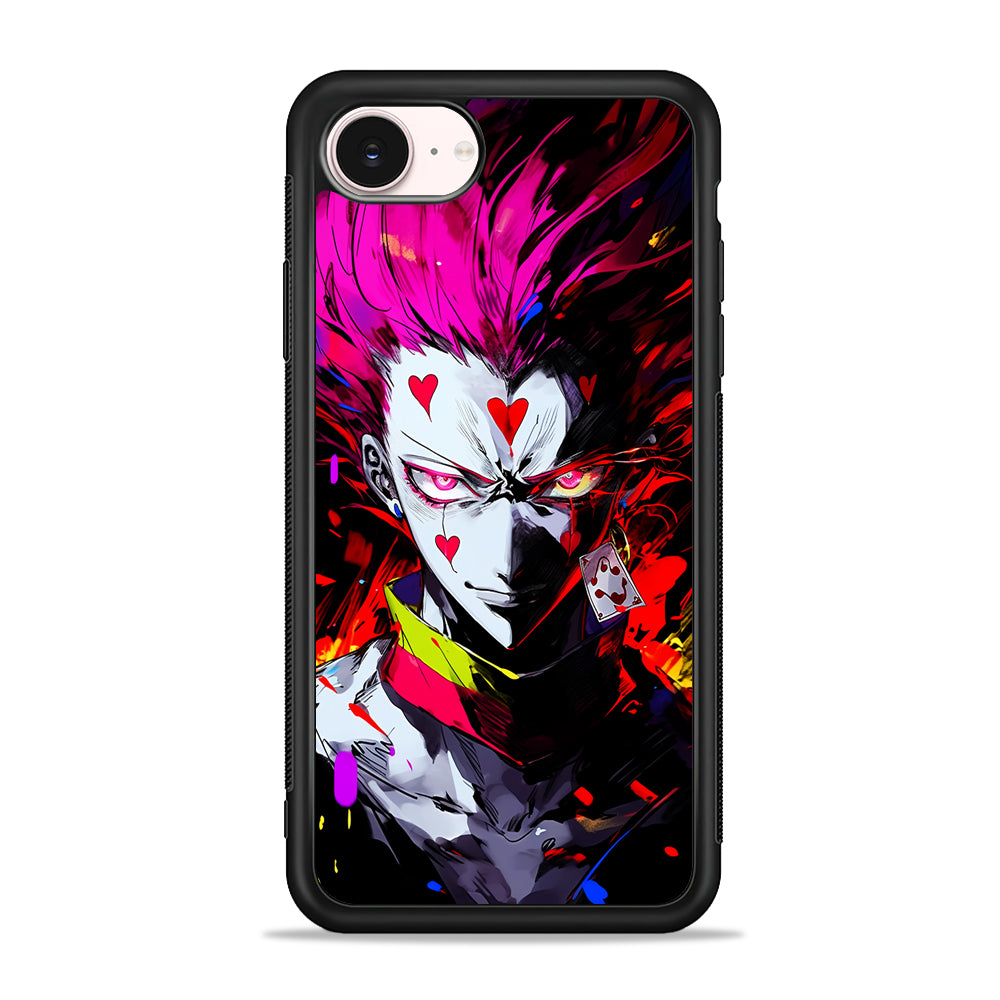 Hunter x Hunter Hisoka Art iPhone 17e Case - Silicone Case