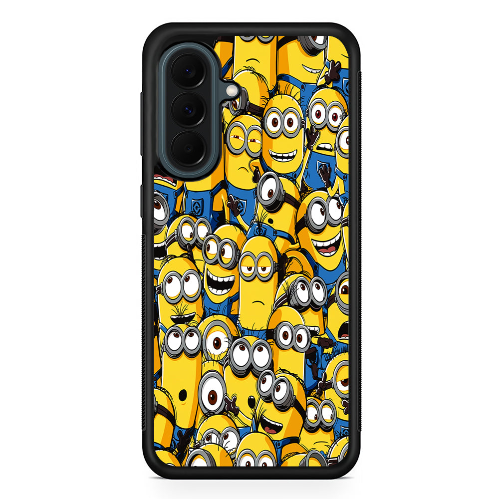 Despicable Me Army of Minions Samsung Galaxy A37 Case | Samsung Galaxy A37 Rubber Phone Case