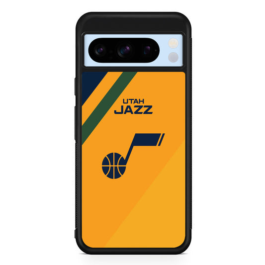 NBA Utah Jazz Logo Google Pixel 8 Pro Case | Slim Rubber Case for Google Pixel 8 Pro