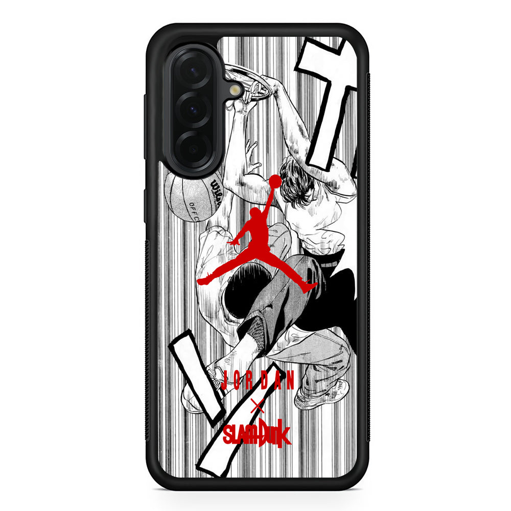 Air Jordan Slam Dunk Cover Samsung Galaxy A36 Case | Slim Samsung Galaxy A36 Protective Case