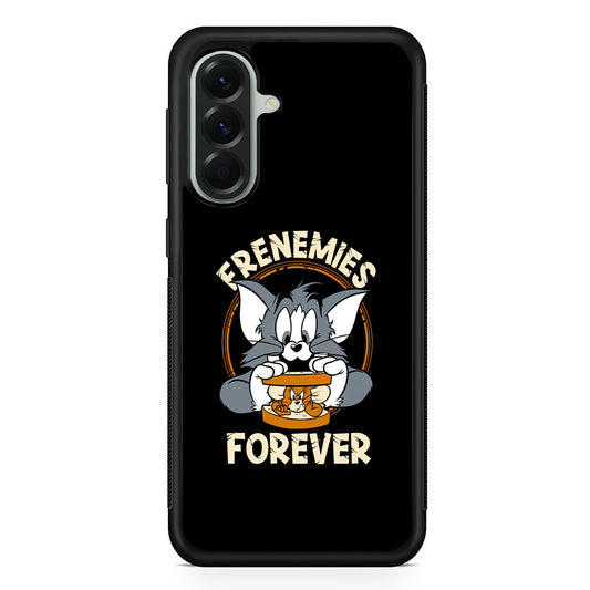 Tom and Jerry Frenemies Forever Samsung Galaxy A56 Case | Samsung Galaxy A56 Protective Rubber Case