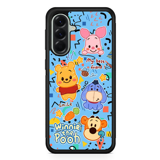 Winnie The Pooh The Best Friend Samsung Galaxy A56 Case | Samsung Galaxy A56 Protective Rubber Case