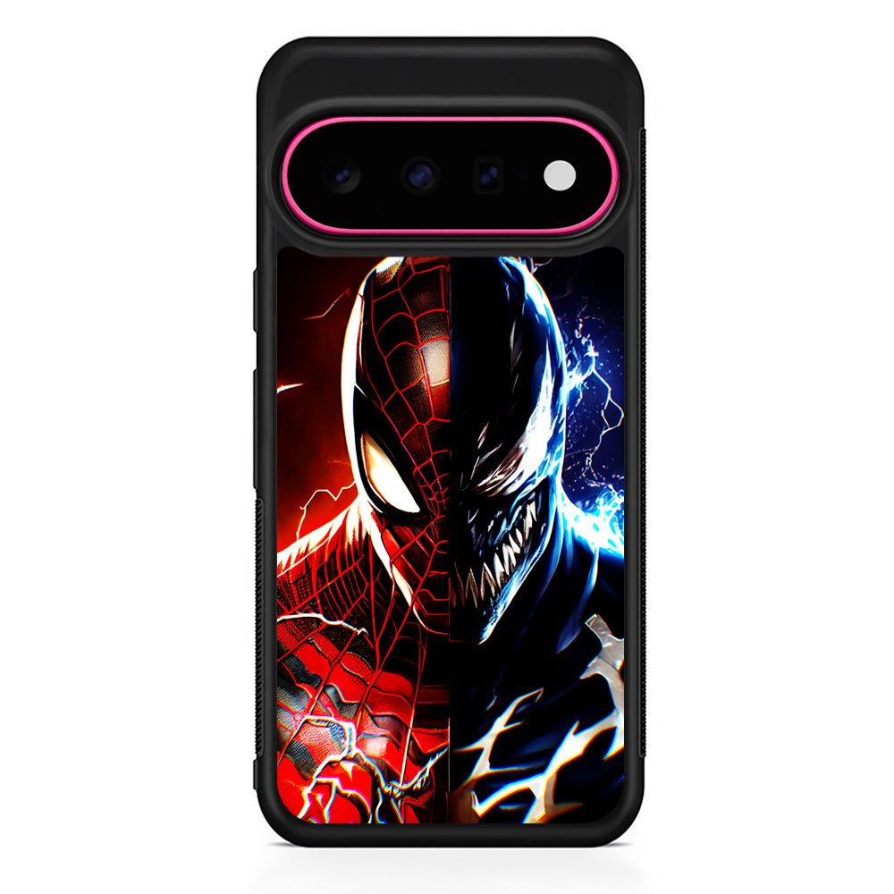Venom X Spiderman Character Google Pixel 11 Case | Slim Shockproof Cover