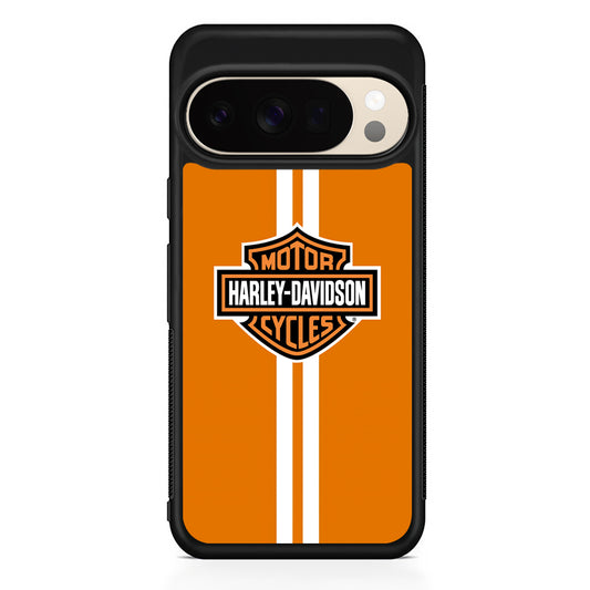 Harley Davidson Orange Touch Google Pixel 10 Pro XL Case | Durable Google Pixel 10 Pro XL Cover