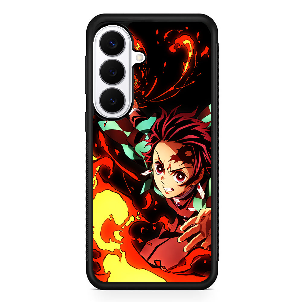 Demon Slayer Tanjiro Battle Mode Samsung Galaxy S26 Plus Case | Slim Protective Cover for Samsung Galaxy S26 Plus