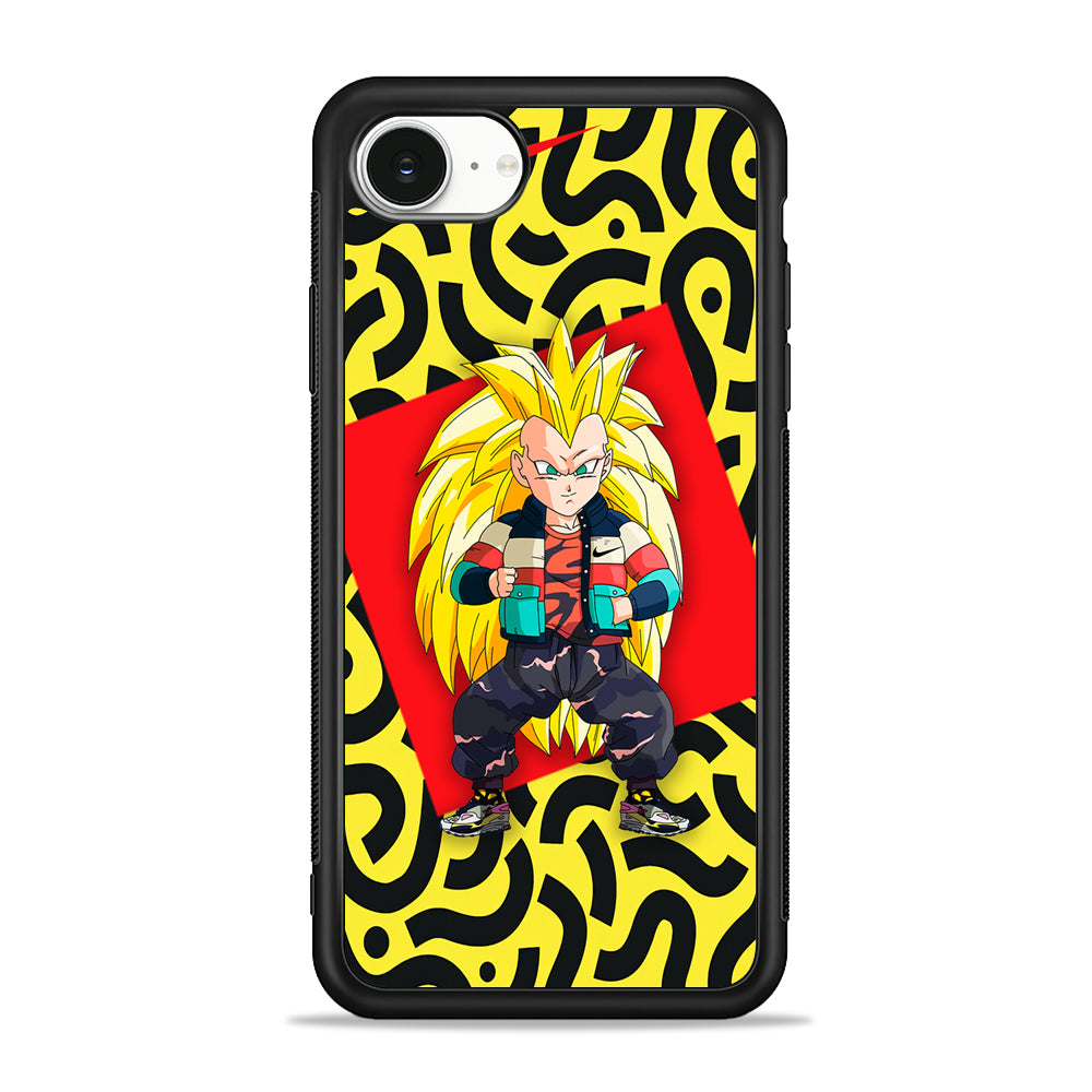 Nike Saiyan Fusion iPhone 16e Case - Slim Silicone Case
