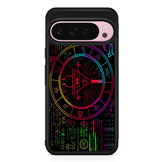 Gravity Falls Bill Cipher Colorful Google Pixel 9 Pro XL Case | Protective Cover