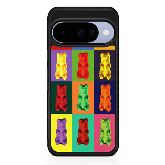 Gummy Bear Pop Art Google Pixel 10 Case | Google Pixel 10 Rubber Protective Case