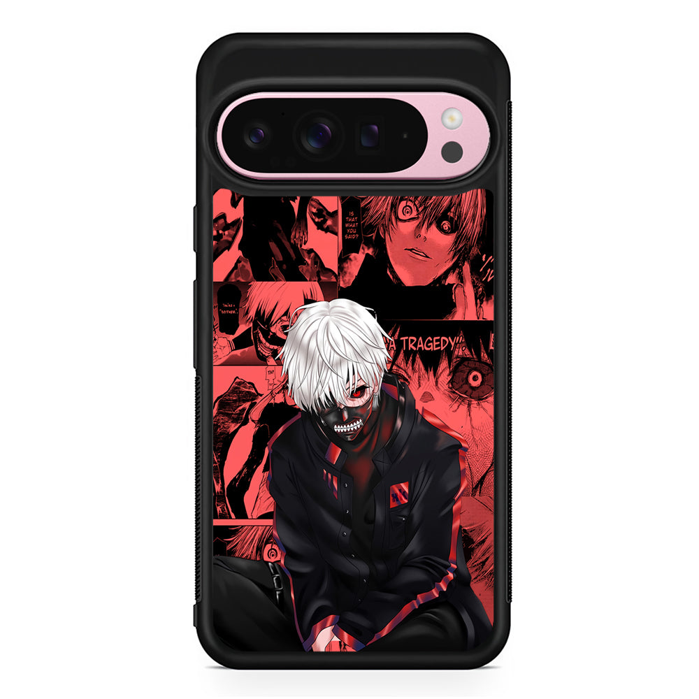 Tokyo Ghoul Ken Kaneki Comic Google Pixel 9 Pro XL Case | Protective Cover