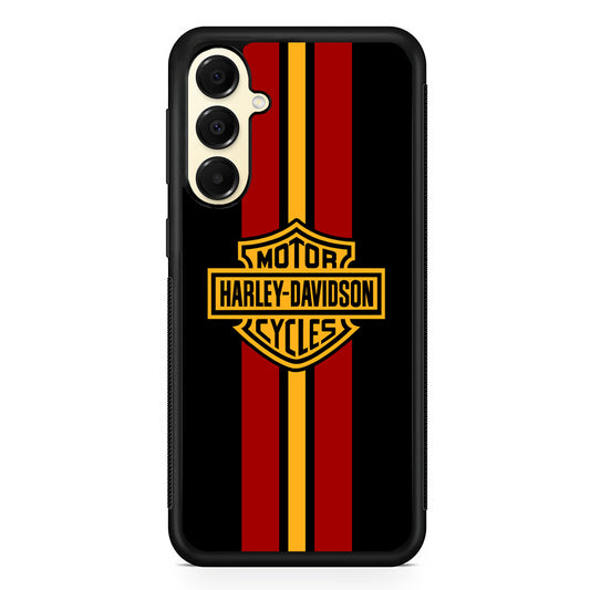 Harley Davidson Red Stripe Emblem Samsung Galaxy A16 Case | Custom Protective Samsung Galaxy A16 Case