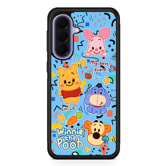 Winnie The Pooh The Best Friend Samsung Galaxy A57 Case | Slim Samsung Galaxy A57 Rubber Case