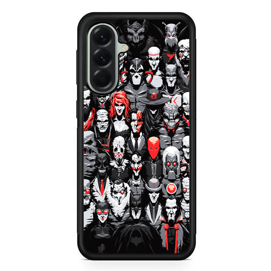 Batman Villains Character Samsung Galaxy A56 Case | Samsung Galaxy A56 Protective Rubber Case